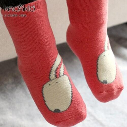 Kacakid 10 Pairs/set Cheap China Baby Middle Tube Socks Kids Long Tube Long Socks Boys Girls Cotton Floor Socks Kids