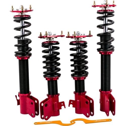 Coilover Kits for Subaru Impreza WRX GDA GDB Adj. Height + Top Mounts 2002-2007