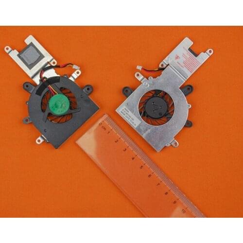 New Laptop Cooling Fan for Clevo Casper M1110 PN: AB0505HX-JC3 CPU Cooler Radiator Replacement