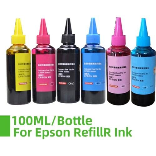 100ML Refill Universal ink For EPSON Stylus Photo R270 R290 R390 RX590 RX610 RX690 R200 R210 R220 R230 R300 R310 R320 R350 R330