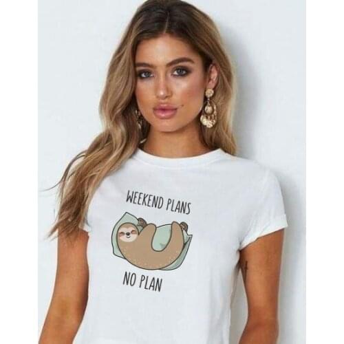 Cartoon Lovely Sea Lion Cartoon Pattern Grunge T-Shirt Women Harajuku Cute Kawaii White Summer Casual Tumblr Outfit Fashion Tops