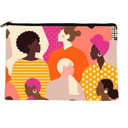 Wome Colorful women Printed Make up bag Fashion Women Cosmetics Organizer Bag for Travel Colorful Storage Bag for Lady Bag