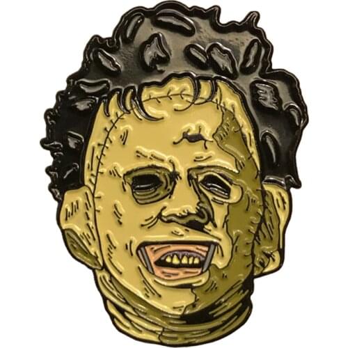 1974 The Killing Mask Badge from Horror Classic The Texas Chainsaw Massacre