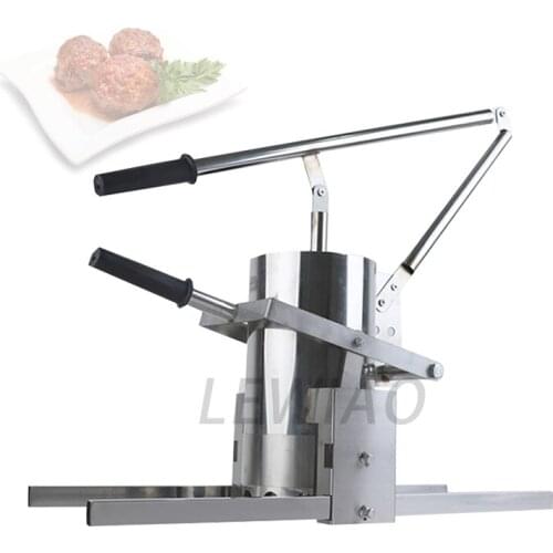 2021 Factory Direct Stainless Steel Manual Meatball Machine Manual Meatball Extruder