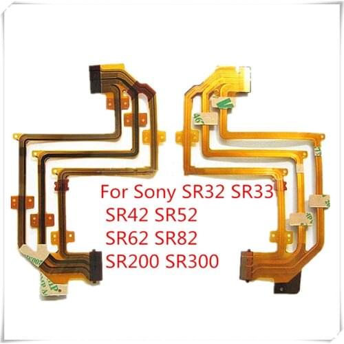3PCS/FREE SHIPPING! LCD Flex Cable For SONY DCR-SR32E DCR-SR33E DCR-SR42E DCR-SR52E DCR-SR62E SR32 SR33 SR82 SR200 SR300 Camera