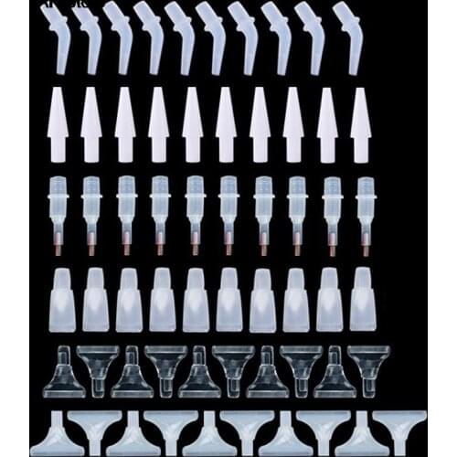 4-13Pcs Replacement Embroidery Point Drill Pen Heads For 5D Diamond Painting Cross Stitch Fixing Quick Tool DIY Crafts Supplies