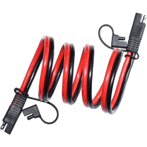 SAE Power Automotive Extension Cable Suitable for Solar Battery Connection and Transfer 10AWG (3.28ft)