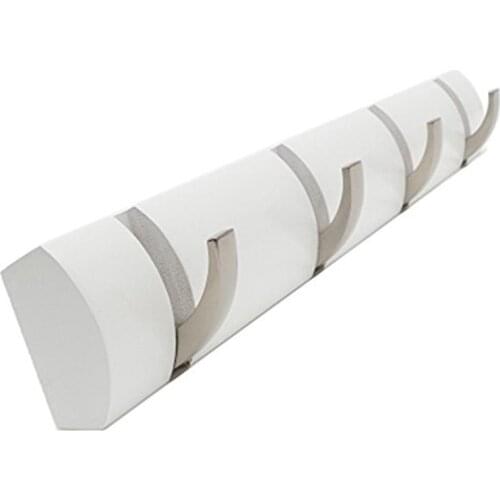 Bamboo Floating Wall-Mounted Rack Coat Hook Rack Towel Hanger Holder European Style Dress Coat Hook Wall Door Hat Hanger