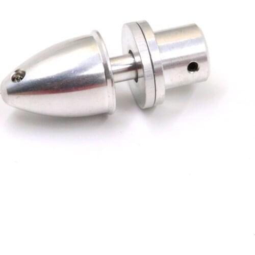 FATJAY 6.0mm bullet prop adapter aluminum alloy propeller metal holder for 6.0mm shaft motor for RC aircraft