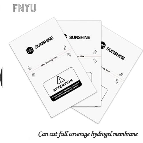 SS-057 can cut full coverage hydrogel membrane For all mobile phone before after preventing scratch nano protection screen film