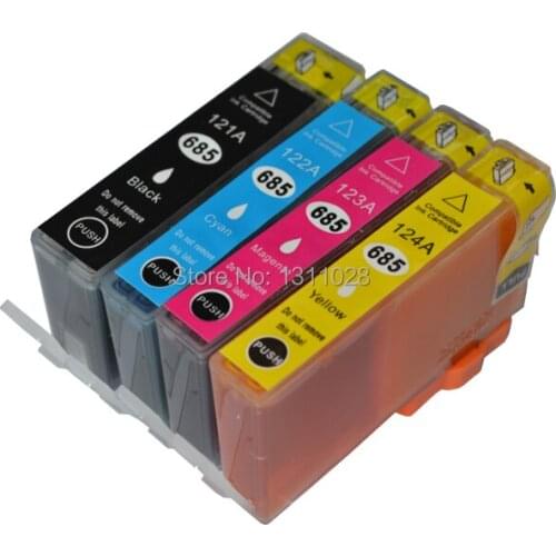 INK WAY 5 PK compatible inkjet cartridge for HP685 for Deskjet 3525 4615 4625 5525 6525,1BK+1SET
