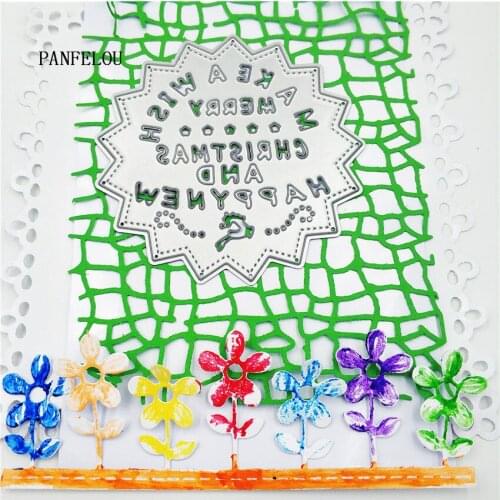 PANFELOU Easter badge Scrapbooking DIY Halloween Embossing mould card paper die stencils punch Metal cuts dies cutting