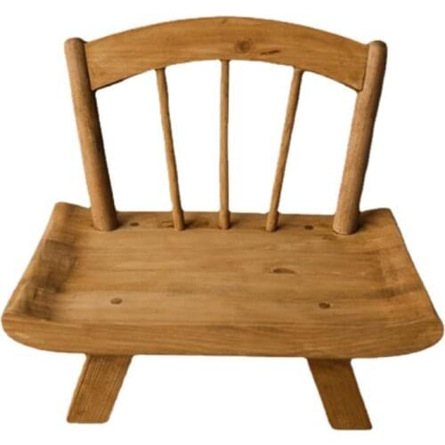 Newborn Photography Props Wooden Chair Multifunctional Furniture for Infant Photo Shooting Fotografia Posing Accessories 69HE