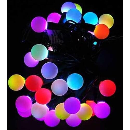 Ball Shaped christmas Mixed 5Metre 28 Bulb christmas decorations рождественские украшения