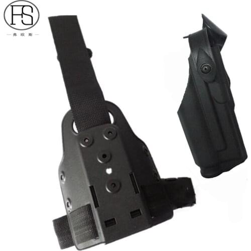 Tactical Glock Leg Holster Light Bearing Holster Fit For Glock 17 19 22 23 31 32 Hunting Shooting Hand Gun Holster