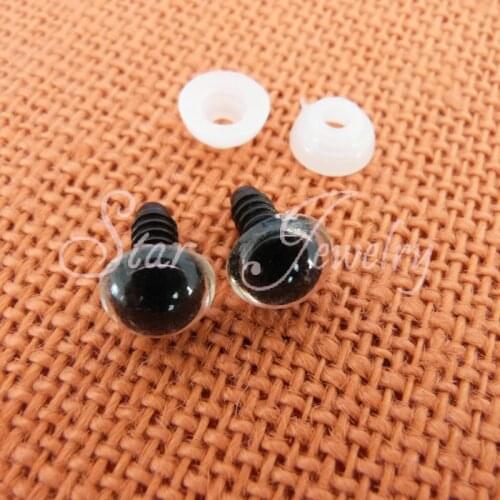 High quality plastic clear toy safety eyes 14mm+washers fit for doll accessories/100pcs (not 100pair)/#ry