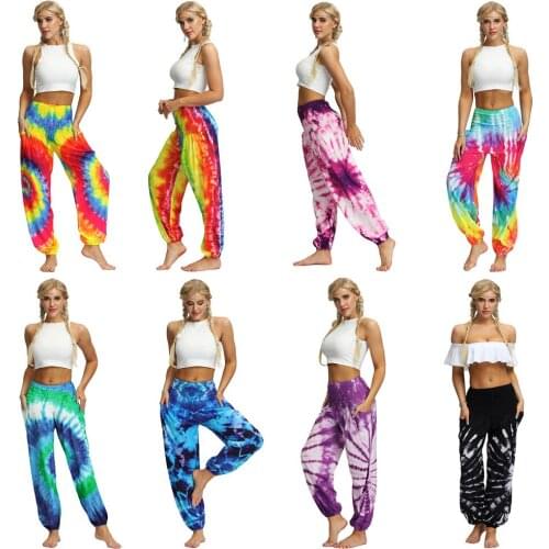 Women Yoga Pant Nepal Loose Wide Leg High Waist Sweatpant Running Jogger Fitness Gym Workout Casual Sport track Pant Sportswear
