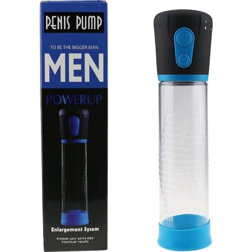 Battery Automatic Penis Enlargement Vibrator for Men Electric Penis Pump Male Penis Erection Training Penis Extend Sex Toy Shop