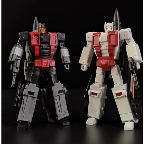 Zeta Toys Transformation ZC01 ZC-01 Downthrust Skydive ZC02 ZC-02 Airstrike Airraid G1 Small Scale Action Figure Robot Toys