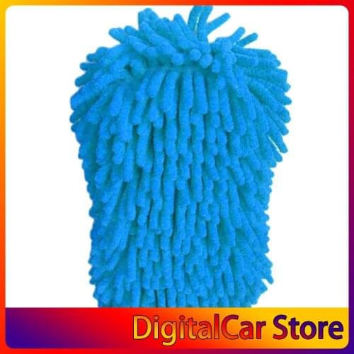 Hot hot Microfiber Chenille Car Cleaning Sponge Towel Cloth Auto Wash Gloves Car Washer Supplies Home Cleaning Tower