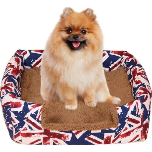 Pet Nest Soft Breathable Dog Cat Bed House Warm Cushion Basket Pad Mat Detachable Bedroom