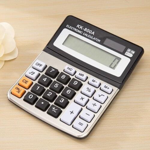 1pcs Office Commercial Calculator Calculate Tool Battery Powered 8 Digit Electronic Calculator Portable hot sale newest