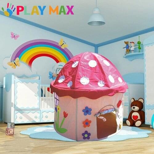 Manufacturers Wholesale KIDS Tent Creative Cartoon Mushroom House Baby Indoor Outdoor Educational Toy