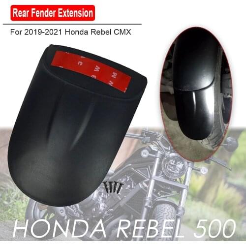 CMX500 CMX300 Front Fender Mudguard Extender Splash Guard Protector Extension Pad For 2019 2020 2021 Honda Rebel 500 300 CMX