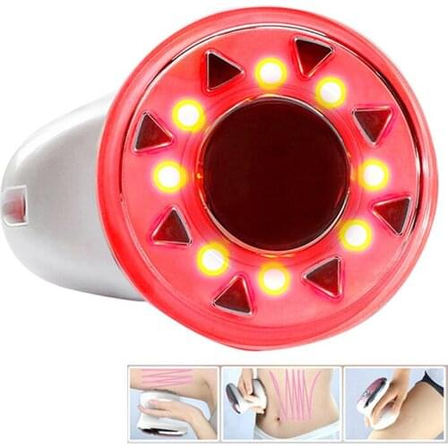 5set Portable RF Ultrasonic Cavitation LED Radio Frequency Slimming Massager Machine Fat Burner Anti Cellulite Lipo Skin Lifting