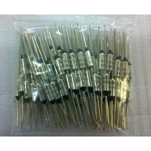 100pcs/lot temperature fuse BF121 Tf 121 degrees 10A 250V RY121 original authentic