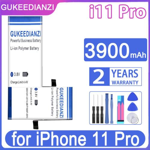 GUKEEDIANZI Replacement Battery i11 Pro 3900mAh For Apple iPhone 11 Pro iPhone 11pro iphone11pro