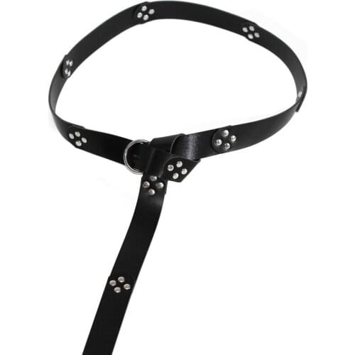 Medieval Renaissance Waist Ring Belt Costume Accessory Parts For Adult Men Viking Knight Pirate Cosplay Larp Leather Loop Buckle