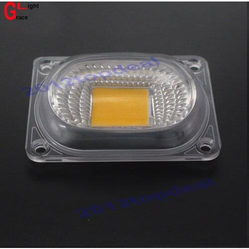 10set LED COB Grow Chip White Chip Lens Reflector 50W 30W 20W 110V/220V For LED Flood Light DIY Outdoor light