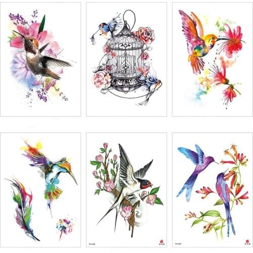 NEW 21 x 15cm water resistant Temporary Tattoo Sticker