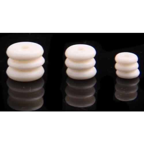 TSB0415 Tibet White Yak Bone Coin Beads Spacers Strand 100beads Lot 6mm 8mm 10mm