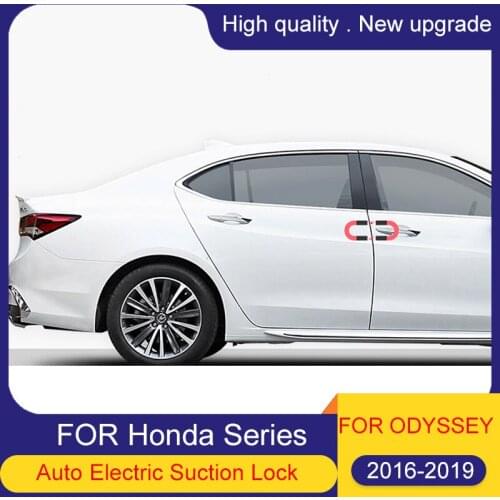 Smart Auto Electric Suction Door Lock for Honda ODYSSEY INSPIRE CRIDER Automatic Soft Close Door Super Silence Car Vehicle Door