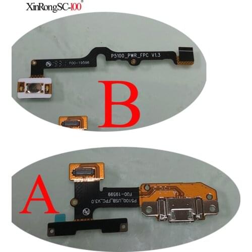 USB Charging Port Plug Flex for Lenovo YOGA Tab 3 YT3-X50L YT3-X50f YT3-X50 YT3-X50m p5100_usb_fpc_v3.0 USB Cable power button
