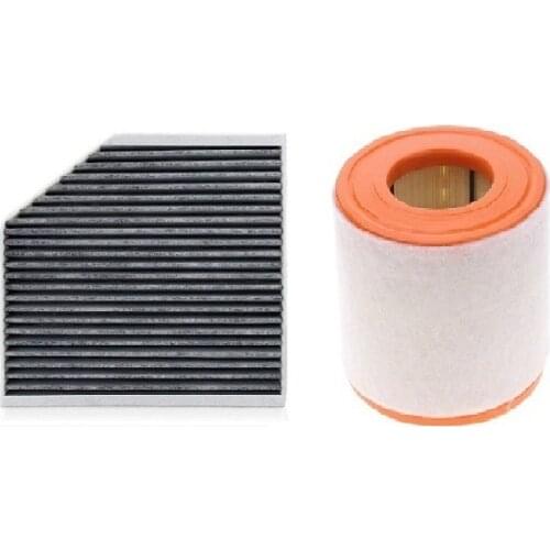 Cabin Filter Air Filter 2 Pcs Set For Audi A7 Sportback 4G 2010- 2.8FSI 3.0TDI 3.0TFSI Model Filter OEM 4G0133843/4H0819439