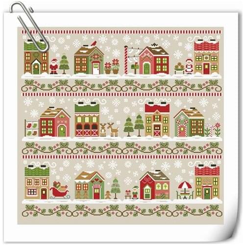 ZZ860Homefun Cross Stitch Kit Package Greeting Needlework Counted Cross-Stitching Kits New Style Counted Cross stich Painting