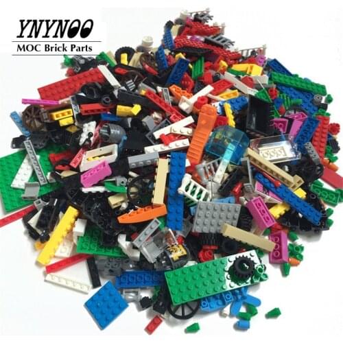 1Kg Random Rebrickable Bulk Bricks Parts MOC Building Blocks Brick DIY Spare Particles City Creative Classic Educational Childre