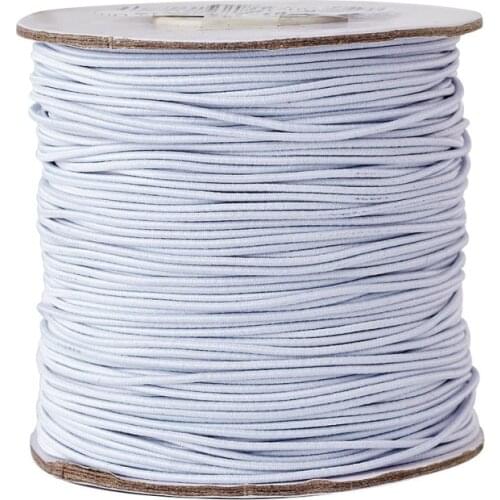 1mm Beading Elastic Nylon Cords Thread Rubber Band Elastic Stretch Line String DIY Bracelet Jewelry Sewing Accessories 100m/Roll