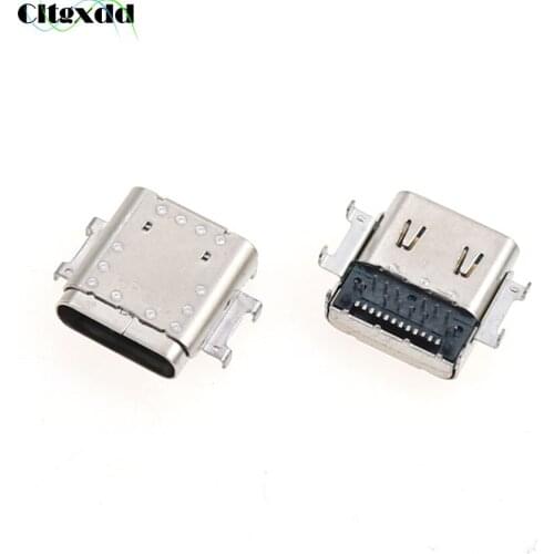 1PCS USB3.1 Type-C Jack Charging Port Dock Plug For HP EliteBook Folio G1 USB Type C Power Interface Tail Socket Connector