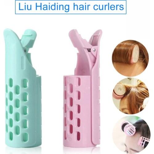 1 Pcs Women Diy Styling Bang Curler Roller Hair Clip Salon Home Styling Tool Bangs Styling Curling Curlers Hairdressing Tool