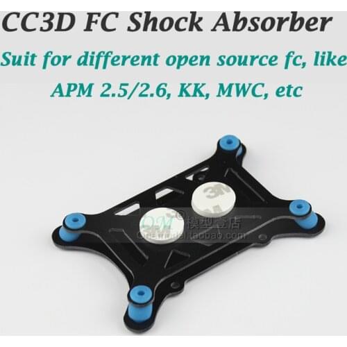 CC3D Flight Control Shock Absorber /RC FC Board Anti-vibration Set Shock Absorber for Quadcopter APM 2.5 2.6 / KK