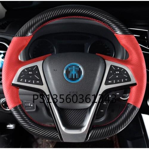 FOR BYD Song dm steering wheel cover leather hand-sewn max Tang dm Tang 2nd generation Song Qin pro new energy