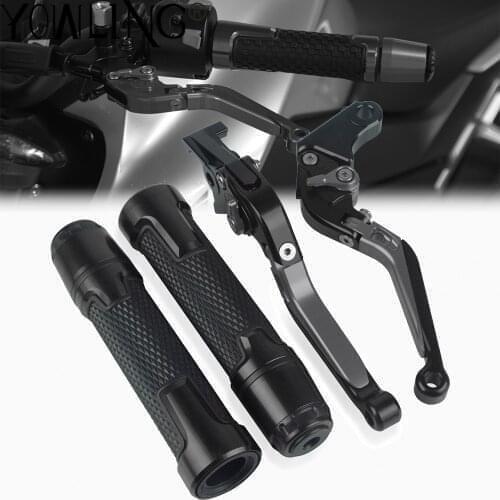 For Kawasaki NINJA250R 2008 2009 2010 2011 2012 Motorcycle Accessories Aluminum Brake Clutch Levers Handlebar HandGrips Ends