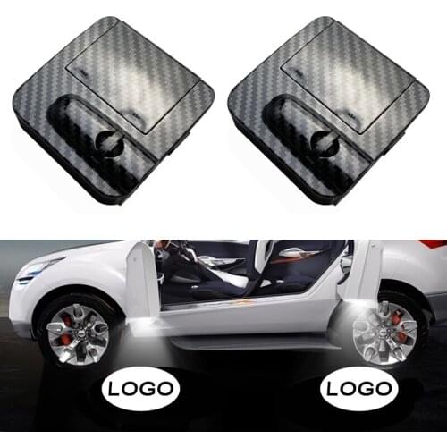 1PCS Car Styling Shadow Lamp Projector Light Led Wireless Car Door Logo Light Welcome Decor Lamp Laser Car Light Car Accessories