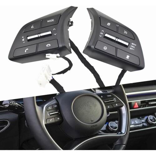 Multi-function steering wheel remote control button audio and channel control button switch fixed speed cruise for sonata DN8