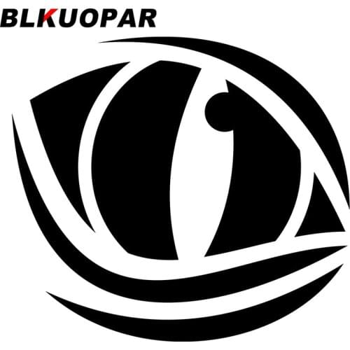 BLKUOPAR for Beast Eye Car Stickers Fashionable Decals Windshield Skateboard Sunscreen Motorcycle Helmet Decor Car Styling