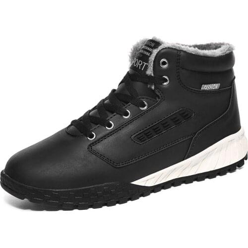 RAPQUE Mens Winter Boots